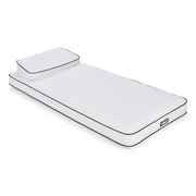 Classic White Mat Fabric Lounger Pool Float